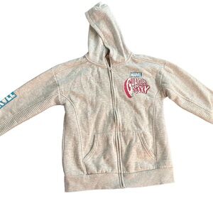 Marvel Kids Guardians of the Galaxy Zip Hoodie - Light Gray with Red Accent